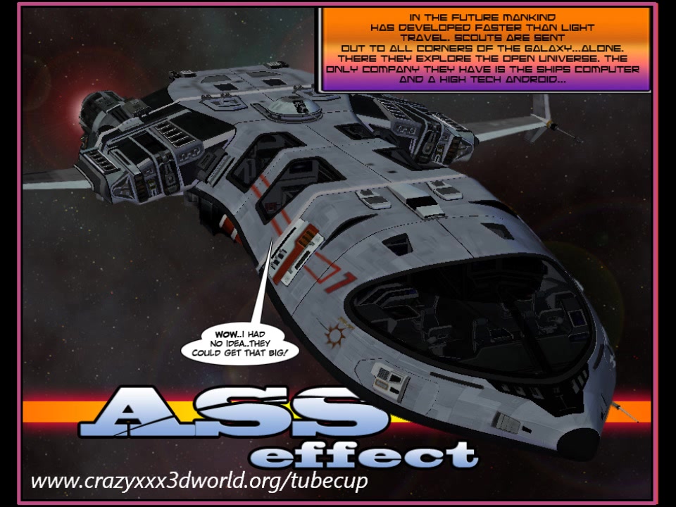 3D Comic: Ass Effect. 2
