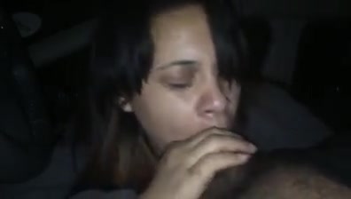 Stoner chick blows me on a cold chilly night